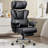 Big And Tall Adjustable Luxury Office Leather Chair With Adjustable Headrest And Footrest-1078825016