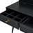 Retractable Makeup Vanity Desk With Mirror And Lights, 2 Drawers, Storage Shelves, Adjustable Cabinet, Power Outlet And A Stool-935610200