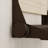 INVISIA SerenaSeat Pro Stainless, 26" Width, Light Stain, Oil Rubbed Bronze Frame