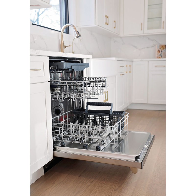 Ensemble de cuisine 3 pièces - 36 po Cuisinière au gaz naturel, 36 po Hotte sous l'armoire de 24 po Lave-vaisselle