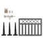 90cm H x 120cm W Wood Gate-107886146