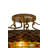 Rustic Lodge Flush Mount