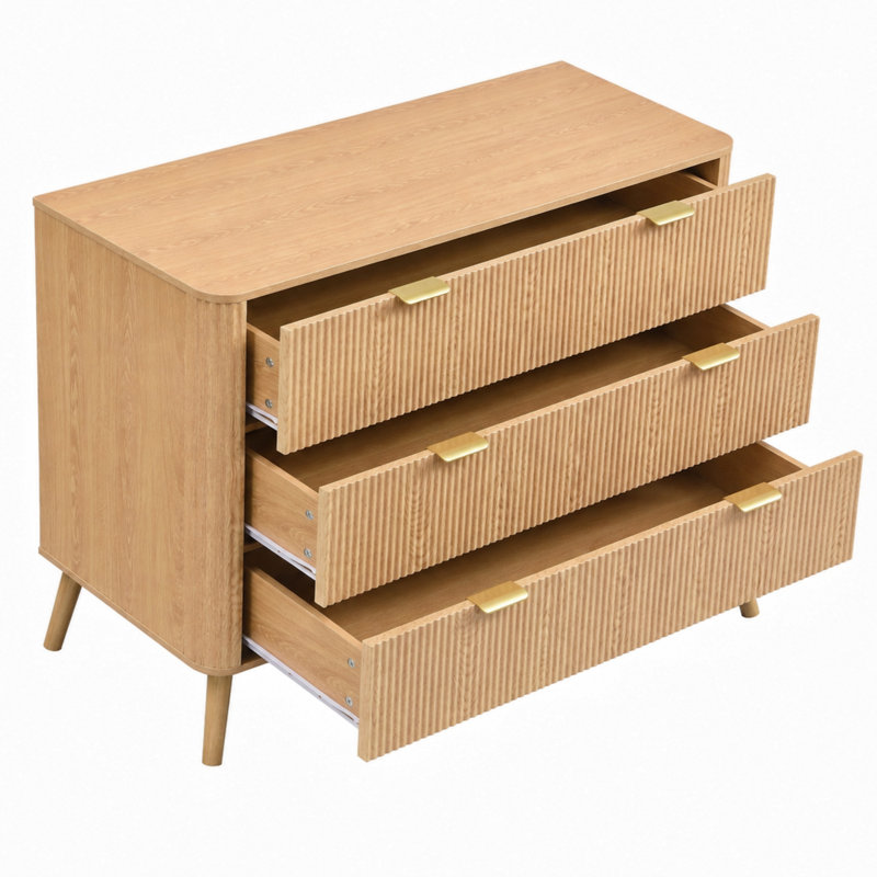 100 cm W Chest of 3 Drawers