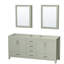 Sheffield 71" Double Bathroom Vanity Base Only-86051060