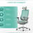 Inbox Zero High-Back Ergonomic Office Chair - Breathable Mesh Task Chair with 4D Adjustable Armrests, Rotating Headrest & Lumbar Support, Home Office Chair for Long Hours-1580196881