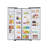 Samsung 23 cu. ft. Smart Counter Depth Side-by-Side Refrigerator-58516637