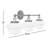 Sille 3 - Light Dimmable Vanity Light-27014272-27014274-39750314