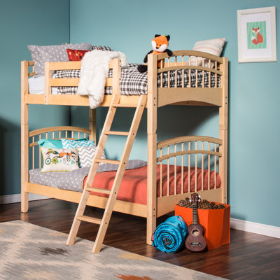 Sandisfield Kids Twin Over Twin Bunk Bed