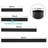 24 In. Stainless Steel Linear Shower Drain With Tile-In Pattern Surface