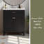 Meuble-lavabo de 30 pouces avec lavabo en céramique-11197267-11197265