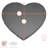Argon Tableware - Heart Slate Placemats - 25cm