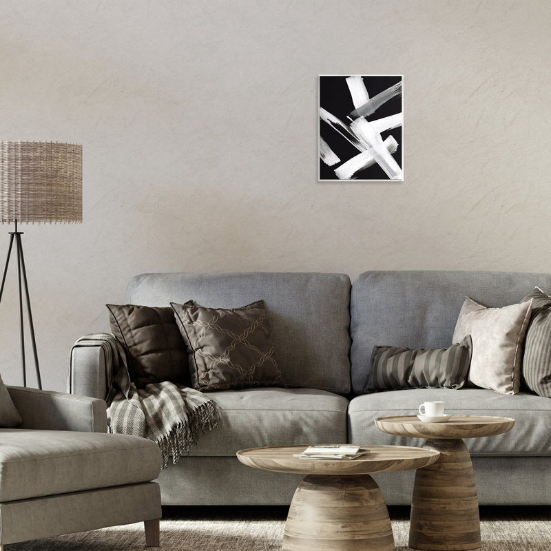 «Brushstrokes on Black» par Susan Jill