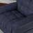 Velour Power Lift Chair In Lugano Indigo, Soft And Supportive For Ultimate Relaxation And Comfort, Recliner