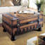 Vasco Old World Map Trunk Table