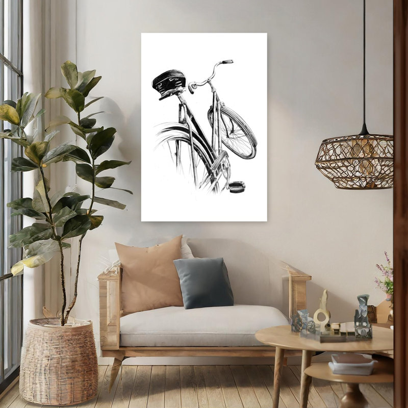 Art rétro sur toile rétro, 48" H x 32" W