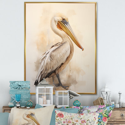 " Pelicans Tranquil Perch II "