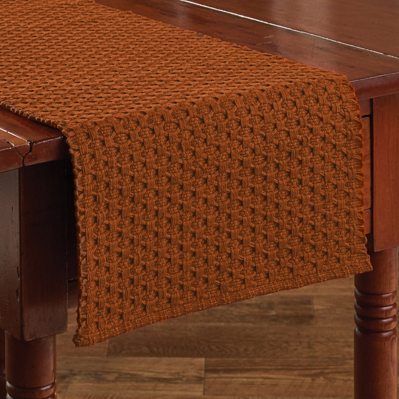 Sarabelle Rectangular Table Runner, 36" x 13", Cream