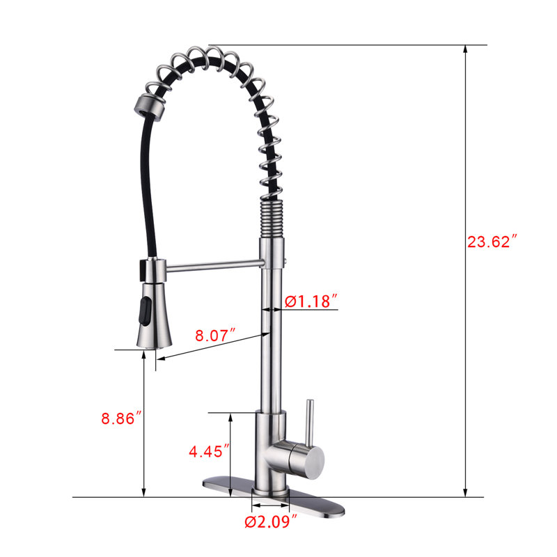 MetalMingle 49ec30281 Kitchen Faucet Side Spray