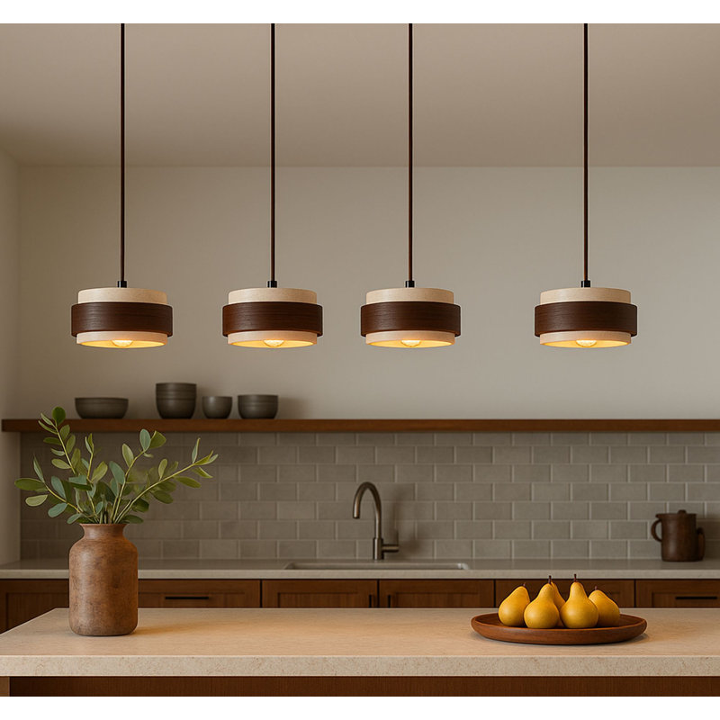 Lustre, 123 V, Quatre lumières