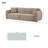 Upholstered 90.6'' Sofa-690724785