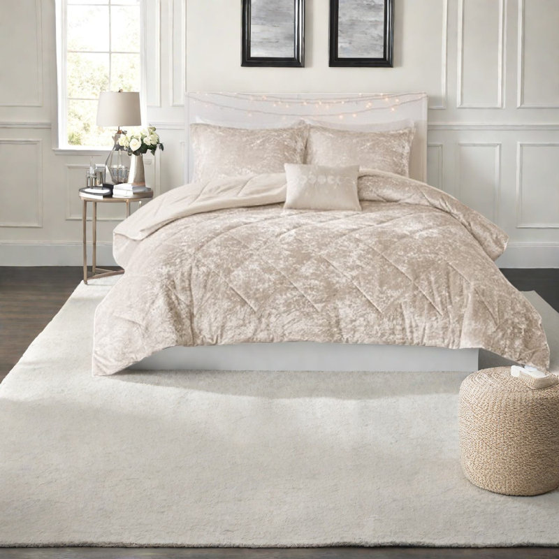Ensembles de literie de luxe, courtepointe en polyester TG
