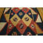 Antique Large Tajik Kilim Tajikistan Flat Weave Rug