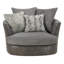 Fauteuil pivotant et demi de 52 po de largeur Hostivice