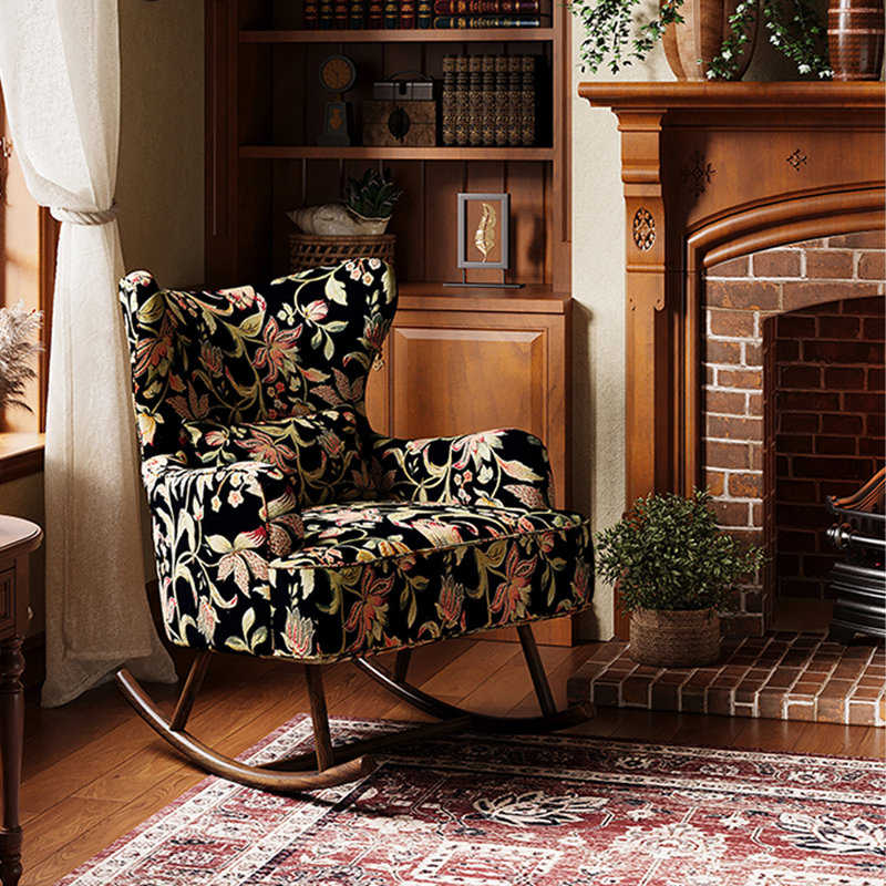 Chaise berçante confortable