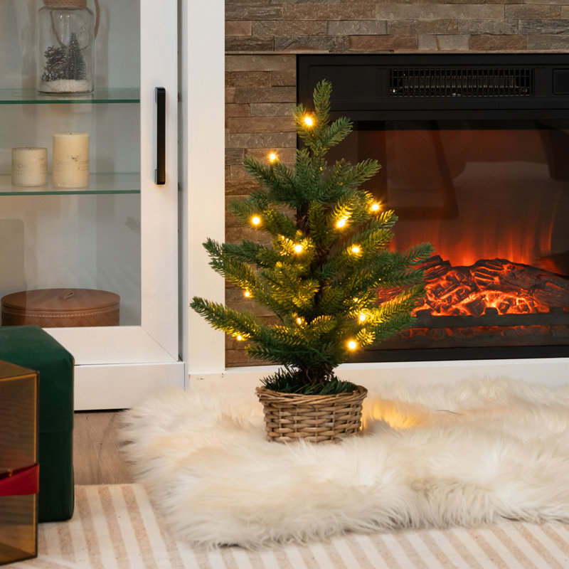 Lighted Artificial Christmas Tree