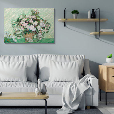 Arrangement impressionniste de chrysanthèmes traditionnels par Vincent Van Gogh - Peinture