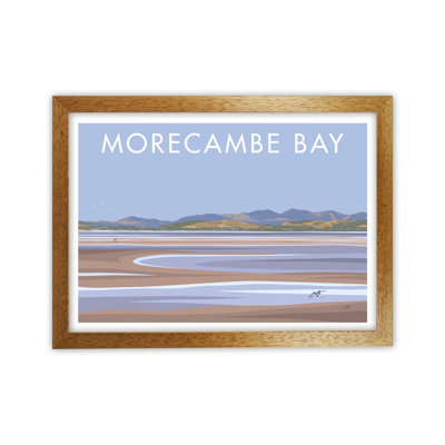 Morecambe Bay by Stephen Millership - Print on Canvas