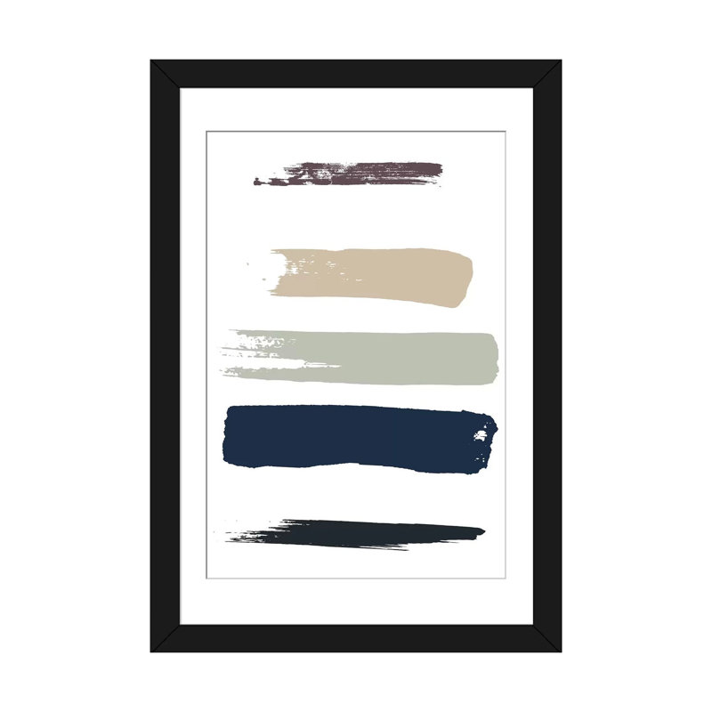 « hey marin », reproduction sur toile, H 24 po x l 16 po x P 1 po, Papier d'art encadré noir, Blanc