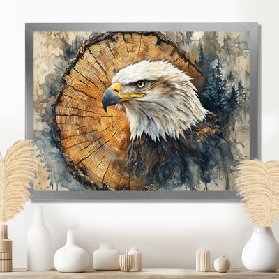 Goeman Large Eagle The Soaring Sentinel I - Eagle Wall Art