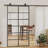 Vidaxl Sliding Door With Hardware Set ESG Glass&Aluminium 102X205 Cm-499849134