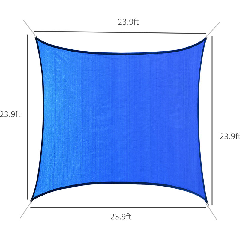 Toile 24 'x 24' Block Blue