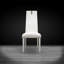 Chaise d'appoint blanche Gyda