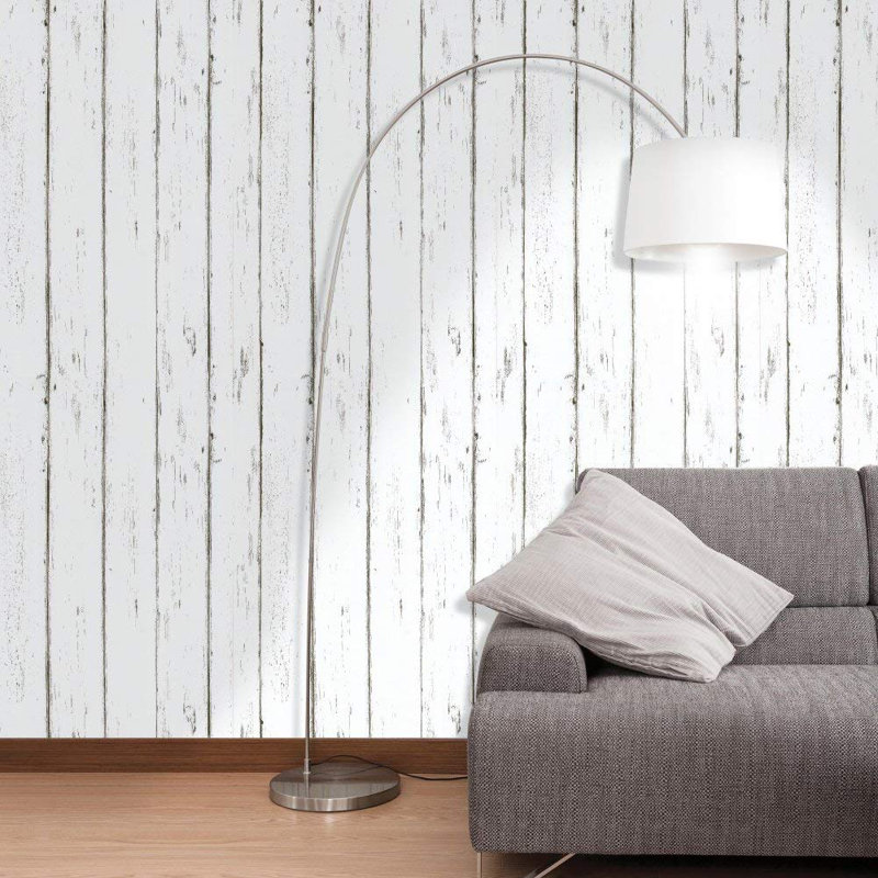 Rouleau de papier peint texturé auto-adhésif L 9,8 pi x l 17,7 po