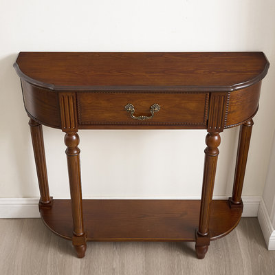 French style light luxury retro console table