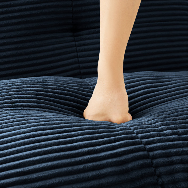 153'' Corduroy Sectional