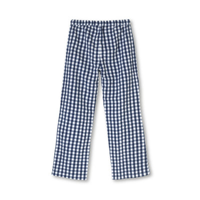 Baek&bolge Barbara Pants M/l Dark Blue/white