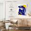 Abstract Woman Silhouette Multi Piece Canvas Print-93024382