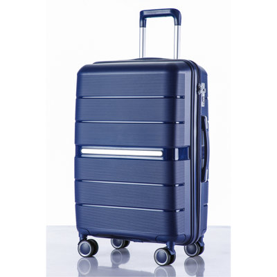 Ensembles de valises 4 pièces (14/20/24/28) Valise extensible légère et durable en PP