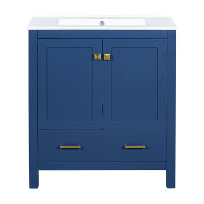 Meuble-lavabo autoportant 30 po
