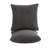 Decorative Compression Gray Corduroy Square Throw Pillow Covers With Inserts-102345299