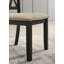 Ensemble de 2 chaises rembourrées en tissu-118100692