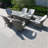 Aerolyn 5 - Person Patio Dining Set Rectangular Table with Cushions Included
