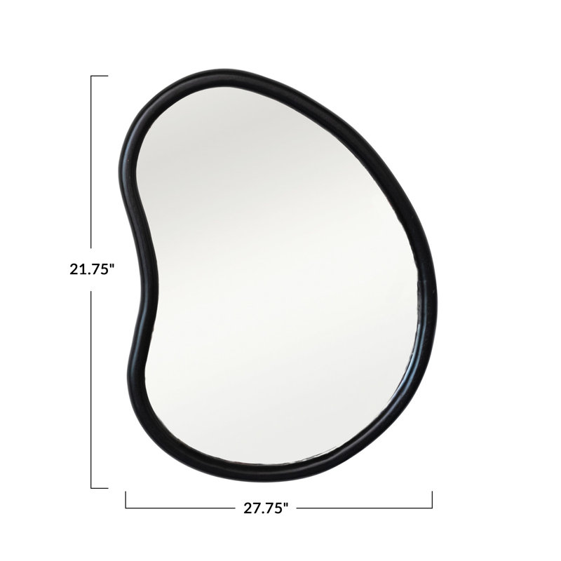 Joset Solid Wood Novelty Wall Mirror