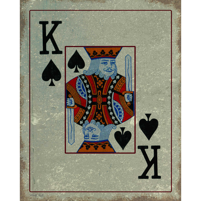 King of Spades - Imprimé, H 32 po x l 24 po