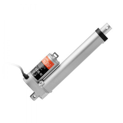 Actionneur linéaire 12 V - course 6 po, capacité de charge élevée 330 lb avec support de fixation et protection IP54