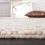 Tapis beige fait à la main Elle-549081472